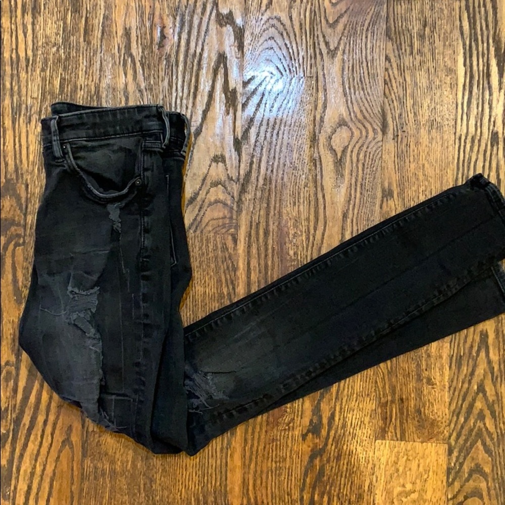 H&M ripped jeans